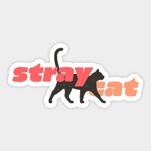 Stray Cat Sticker